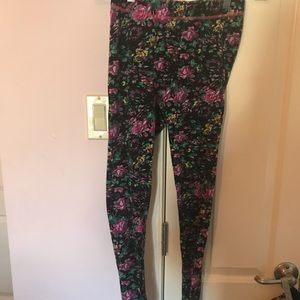 Betsey Johnson Floral Leggings